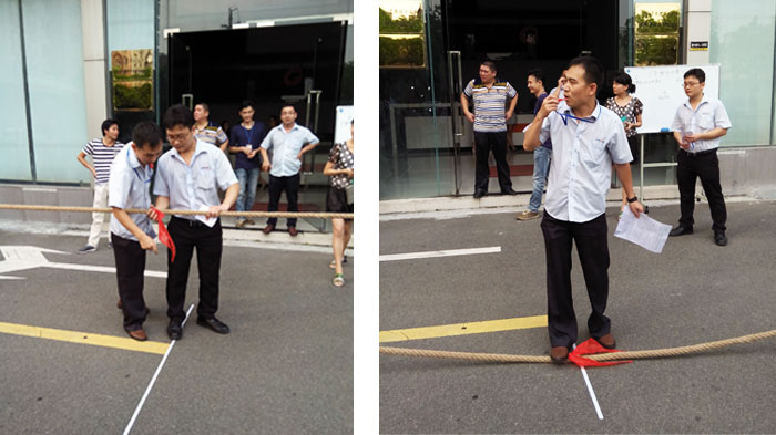 火熱七月，鉅大電子拔河比賽勝利閉幕